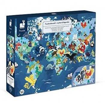 Puzzle Educativo Mitos y Leyendas 400 Piezas +7 Años Janod