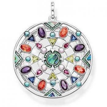 Colgante Amuleto de Plata Multicolor Thomas Sabo - Glam and Soul PE828-994-7