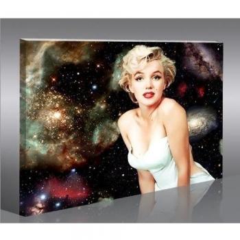 islandburner Marilyn Monroe V10 1pcm Cuadro sobre Lienzo Cuadros Modernos y listos para Colgar. Cuadro Impresión fotográfica artística Obra de Arte