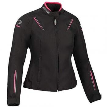BERING Chaqueta moto LADY MERYLL Negro/Fuchsia, Negro/Fuchsia, 36