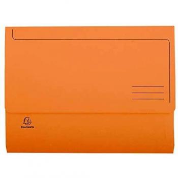 Exacompta 46777E - Lote de 50 Bolsas Super 250, Color Naranja