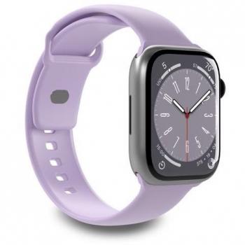 Cinturón de Silicona Puro Icon para Apple Watch 38-40-41mm - Lavanda Técnica