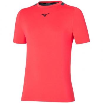 Camiseta de pádel Mizuno hombre rojo