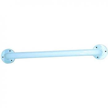 Barra de apoyo acero 40cm blanca MSV