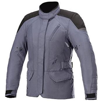 Chaqueta textil para motocicletas Alpinestars Stella Gravity Drystar para damas - Gris (M)