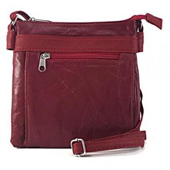 Tienda Calidad Basic Collection Bolsos bandolera, 19 cm, Rojo