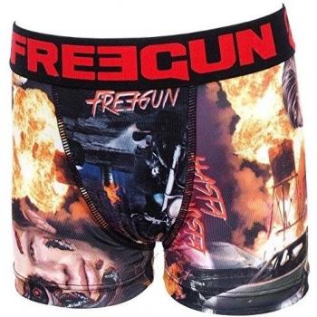 Freegun - Ter Negro/Rojo BOXER Jr - bajo ropa Boxer Negro negro