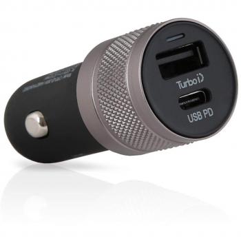 Wicked Chili Turbo-ID cargador 2400mA/12 W Dual USB cargador de coche 2-port adaptador de manzano iPhone/iPad/iPod