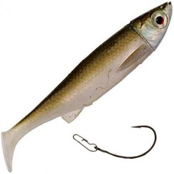 Savage Gear Vinilo Null 3D TPE Minnow Null - 11, per Unit, Green Silver, 8