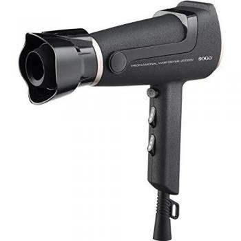 Secador de Pelo Profesional Sogo SECSS3670 2000W Turbina M. S Negro