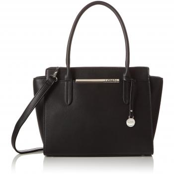 L.CREDIL.Credi - Bolsa de Asa Superior Mujer
, color Negro, talla 37x25x14 cm