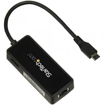 StarTech.com USB-C to Ethernet Gigabit Adapter - Thunderbolt 3 Compatible - USB Type C Network Adapter - USB C Ethernet Adapter