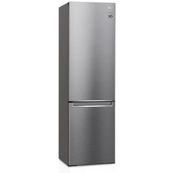 Frigorífico Combi LG GBB61PZGCN1 Inox DoorCooling+ Total No Frost 186cm 374L Smart Inverter Clase C Independiente Platino Plata