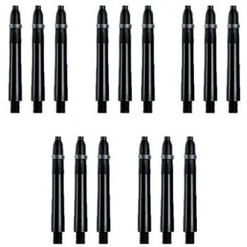 Dardos cañas con Anillo – longitud 3,5 cm, negro