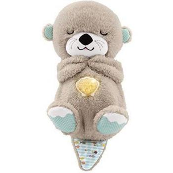 Fisher-Price Nutria Hora de Dormir - Peluche Musical - Con Movimiento, Sonidos y Luces Relajantes - Regalo para Bebés de 0+ Meses