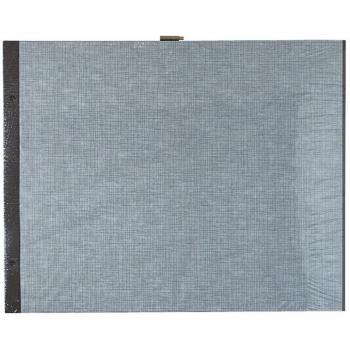 Exacompta Recambio para álbum con Tornillo de exacomptay con Hojas Negras, 36.00x28.50x0.80 cm