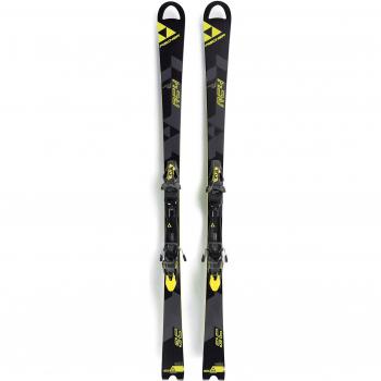 Fischer RC4 Worldcup SC RC4 Z12 Power Rail Fijaciones de esquí Collection 2017, black-white-lime, 170 cm