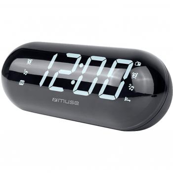Muse M-19 GL Radio Despertador Negro