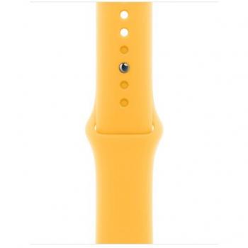 Apple - Correa deportiva amarillo solar (41 mm) - Talla S/M