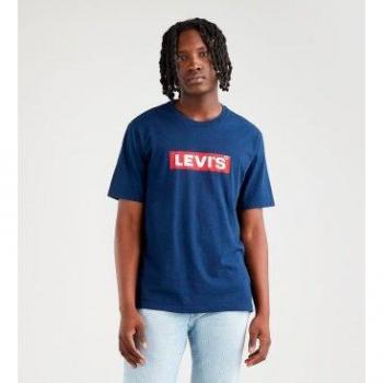 Camiseta Levi's Relaxed para hombre en color marino