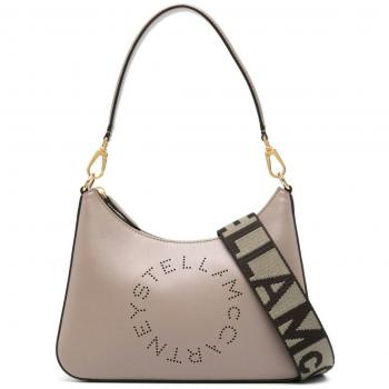 Stella McCartney Women's Logo Small Shoulder Bag in Beige | Size UNI | 7B0062W85422800