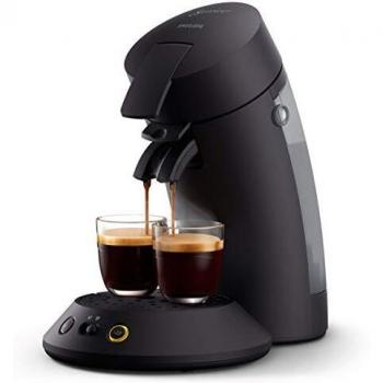 Philips Senseo Original Plus Cafetera de Monodosis 0.7L con Dosificación de Café y Tecnología Coffee Boost, Color Negro