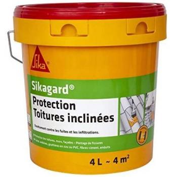 Pintura Protectora SIKA Sikagard para Techos Inclinados - Beige - 4L