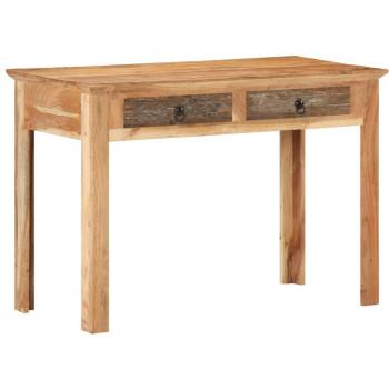 vidaXL Desk 110x50x75 cm Solid Reclaimed Wood