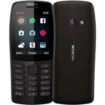 Nokia 210 - Teléfono Móvil Clásico - Pantalla de 2.4'' - 16MB - Radio FM - Cámara VGA - Conexión Microusb - Batería de 1020mAh