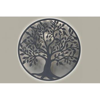Decoración de Pared LED Árbol Blanco - Elegante y Moderna Decoración para el Hogar