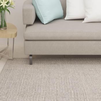Alfombra de sisal natural color arena 80x250 cm