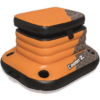 Bolsa de nevera inflable Bestway CoolerZ Glacial Sport, nevera hinchable para bebidas, capacidad para mantener frías las bebidas, diseño portátil y ligero, fácil de inflar y desinflar, ideal para actividades al aire