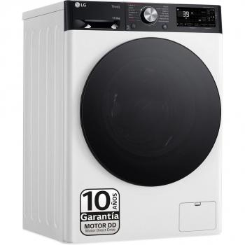 LG F4DR7511AGW Lavasecadora Carga Frontal 11Kg/6Kg 1400 RPM Turbowash 360º Autodosificación Vapor Blanco