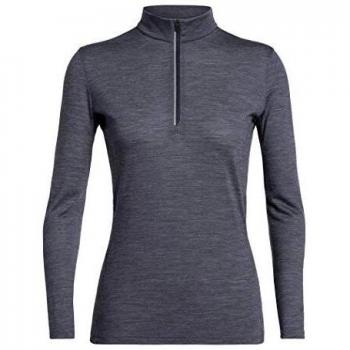 Icebreaker Amplify LS Half Zip Panther HTHR M