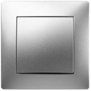 Famatel Pulsador Aluminio, 10A x 250V
