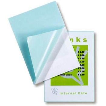 GBC - Fundas Autoadhesivas para Plastificación, Tamaño A3, 303 x 426 mm, 2x125 Micrones, Caja de 100 Unidades