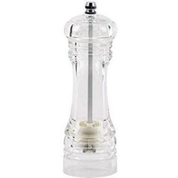 Molinillo de Pimienta y Sal Acrílico Transparente 15 cm Ilsa