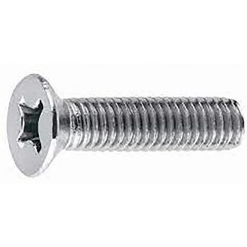 Gfd 6863500004 Tornillo Cruz Din965 4X20Mm Avellanado/A Zinc/Ado Blanco, Multicolor