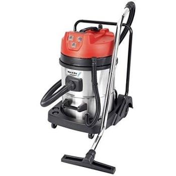 Aspirador de Agua y Polvo 80L Inox 3000W 3 Motores