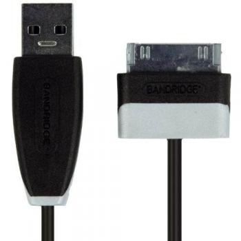 Bandridge Cable USB - Lightning de 1m para teléfono móvil Samsung 30-pin