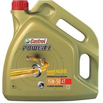 Castrol POWER1 4T 15W-50 Aceite de Moto 4L