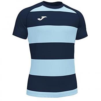 Camiseta Manga Corta Hombre Prorugby II Marino Celeste Joma