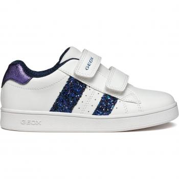 Geox Eclyper Girls' Sneakers White/Navy