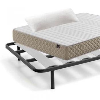 Pack Ahorro Colchón Hipnos 105x190 cm (Colchón + Somier Balda Ancha + Patas + Almohada)