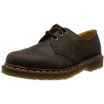 Dr. Martens Crazy Horse Brown Laced Business Shoes for Men, Sizes: 4 UK, 5 UK, 7 UK, 8 US