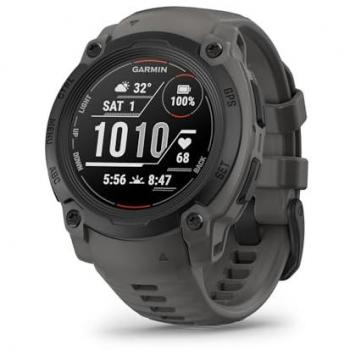 Garmin Instinct E 40mm Multisport GPS Smartwatch with Black/Charcoal Silicone Band