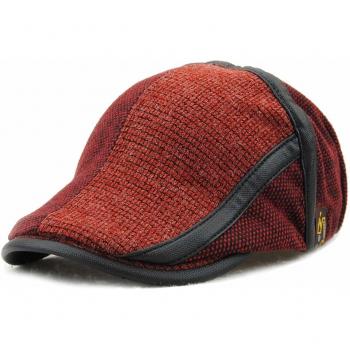 KeepSa Gorros de Boina de Tejer para Hombre Gorra de Vendedor de periódicos Gorro de Punto Casual Ajustable al Aire Libre