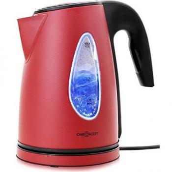 oneConcept SS17 Hervidor de agua 2200W Luz Rojo