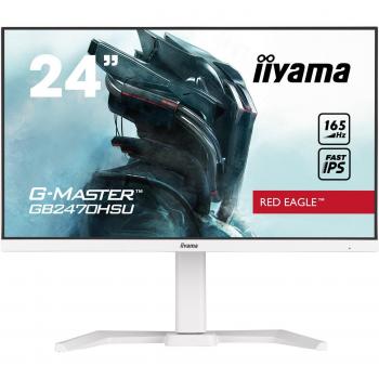 Iiyama G-Master Red Eagle GB2470HSU-W5 23.8 Fast IPS LED Monitor Full HD 1920 x 1080 165Hz FreeSync Premium White