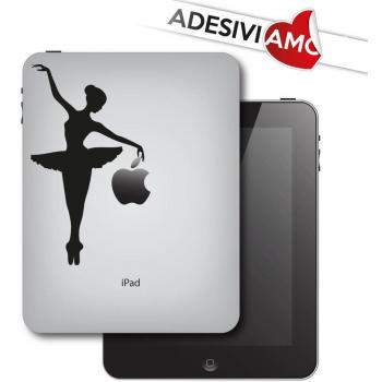 Sticker Ballerina Classica Dancer Adhesivo pre-espaciadas para Apple iPad y el iPad Mini etiqueta del vinilo